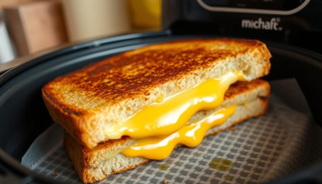 air fryer grilled cheese air fryer grilled cheese